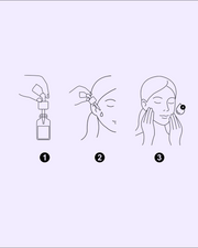 Belyr bildserie – produktgalleri – Hydra Glow Serum – användning